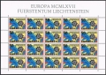 Liechtenstein 420 sheet