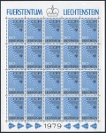 Liechtenstein 668-670 sheets