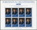 Liechtenstein 735-736 sheets