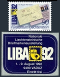 Liechtenstein  969 & ticket