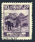 Liechtenstein 96 perf 10 1/2 used