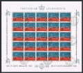 Liechtenstein B22-B23 sheets/25 CTO