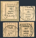 Lithuania 9-12 used