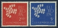 Luxembourg 382-383 mlh