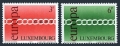 Luxembourg 500-501 blocks/4