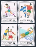Macao 731-734, 734a sheet