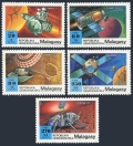 Malagasy 928-932. 933 sheet