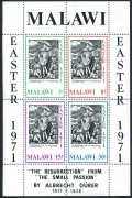 Malawi 171a-172a sheets