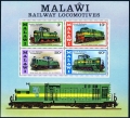 Malawi 289-292, 292a sheet
