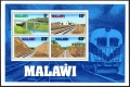 Malawi 346-349, 349a sheet