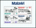 Malawi 366-369, 369a sheet