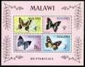 Malawi 37-40, 40a sheet