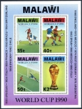 Malawi 566-569, 569a sheet