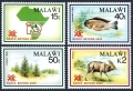 Malawi 570-573, 573a sheet