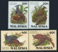 Malaysia 320-323a pairs