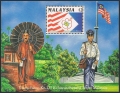 Malaysia 463-466, 467 sheet