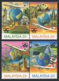 Malaysia 558-561a pairs