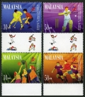 Malaysia 650-653a/label