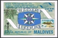 Maldive Islands 1117 sheet