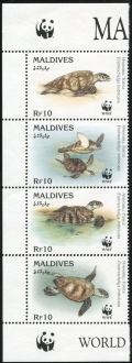 Maldive Islands 2092 ad strip