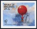 Maldive Islands 980-983, 984 sheet