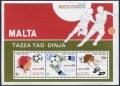 Malta 679-681, 681a sheet