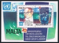 Malta 707-708, 709 ab sheet
