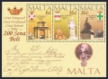Malta 908-910, 910a sheet