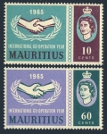 Mauritius 293-294 mlh