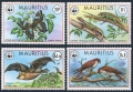 Mauritius  469-472, 472a sheet mlh
