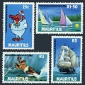 Mauritius 651-654