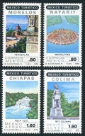 Mexico 1190-1191, C615-C616