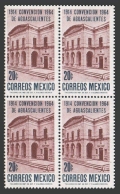 Mexico 960 block of 4