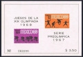 Mexico 983a, 985a, C329a, C331a sheets