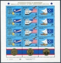 Micronesia 124-126a sheet