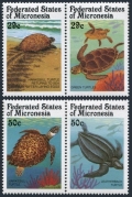 Micronesia 134-137a pairs