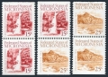 Micronesia 33a, 36a, 36b pairs