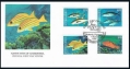 Micronesia 213 x4, set 6 (Mi 427-430) FDC