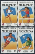Micronesia 63-66a pairs