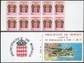 Monaco 1608a-1609a booklets