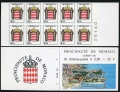 Monaco 1608a-1609a booklets