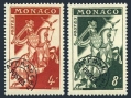 Monaco 321-322 mint no gum
