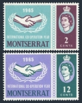 Montserrat 176-177 blocks/4