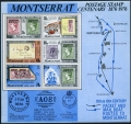 Montserrat 327-332, 332a sheet