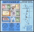 Montserrat 332a sheet CTO
