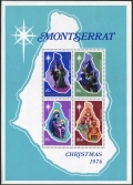 Montserrat 355-358, 358a sheet