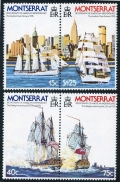 Montserrat 359-362 pairs