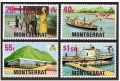 Montserrat 370-373, 373a sheet