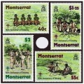 Montserrat 397-400, 400a sheet