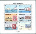 Montserrat 414-419, 419a sheet